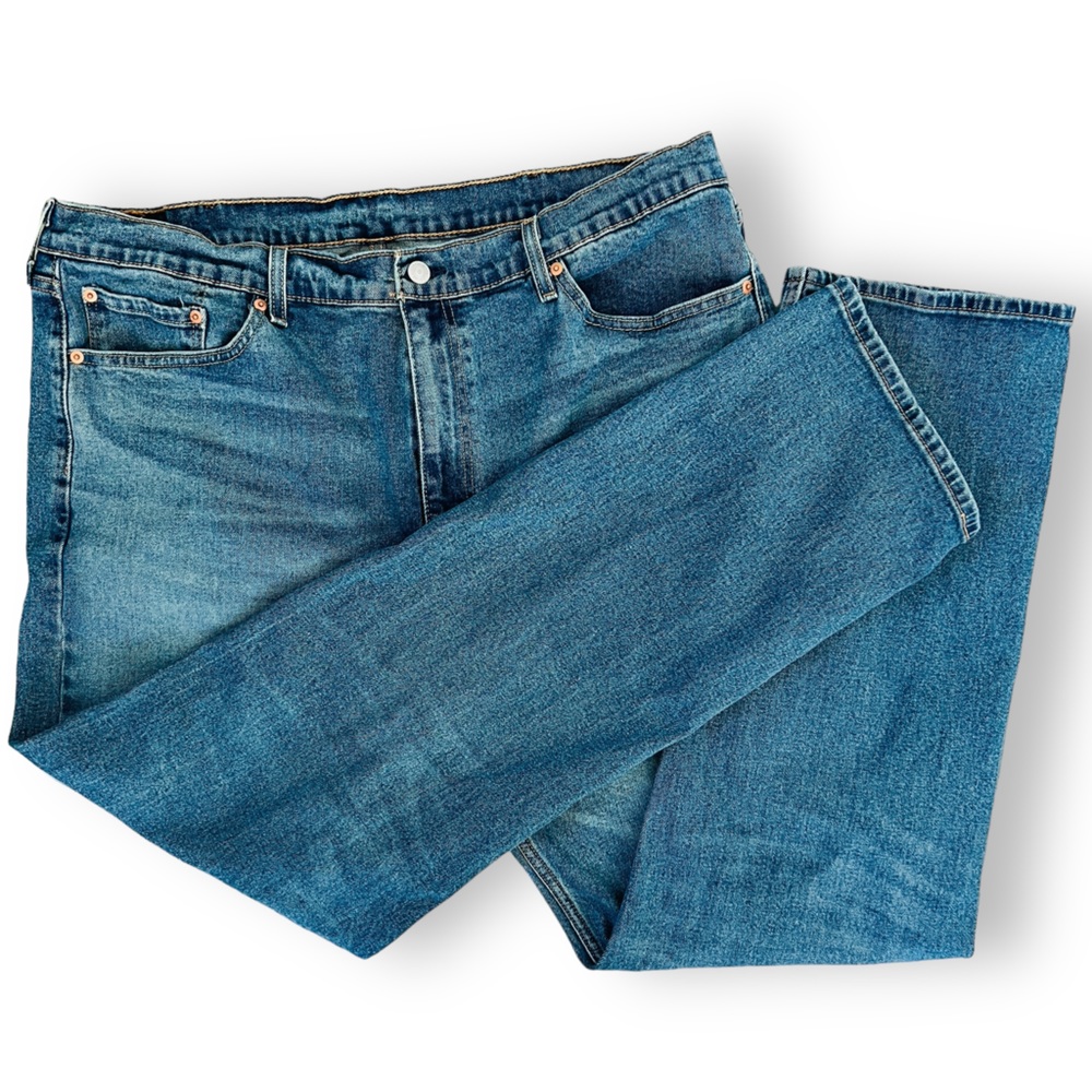 Levi’s 505 Men’s Straight Fit 42x32 Medium Wash Timeless Style Classic Fit